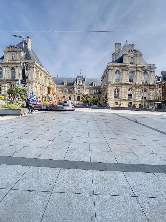 Ferienwohnung Appart Cosy Hyper Centre Luxe 4 Pers Wifi Amiens Exterior foto